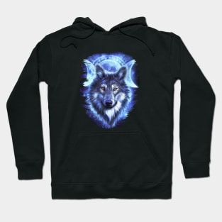 wolf moon Hoodie